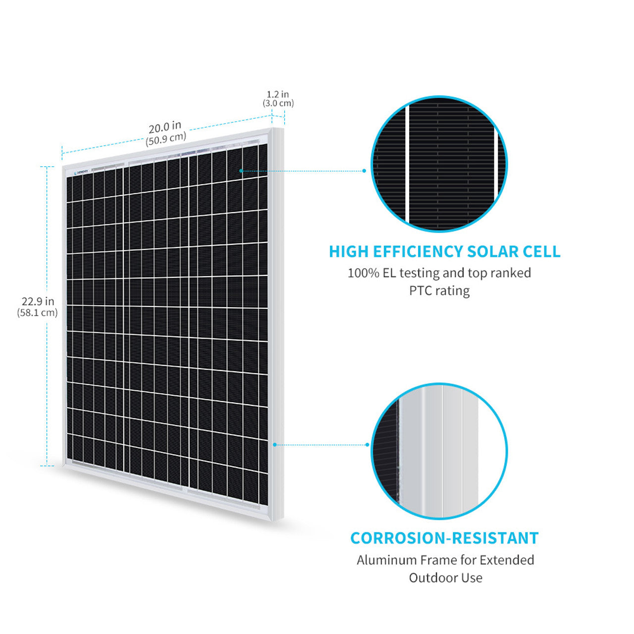 Renogy - 12 V Solar Panels - Unaka Gear Co.