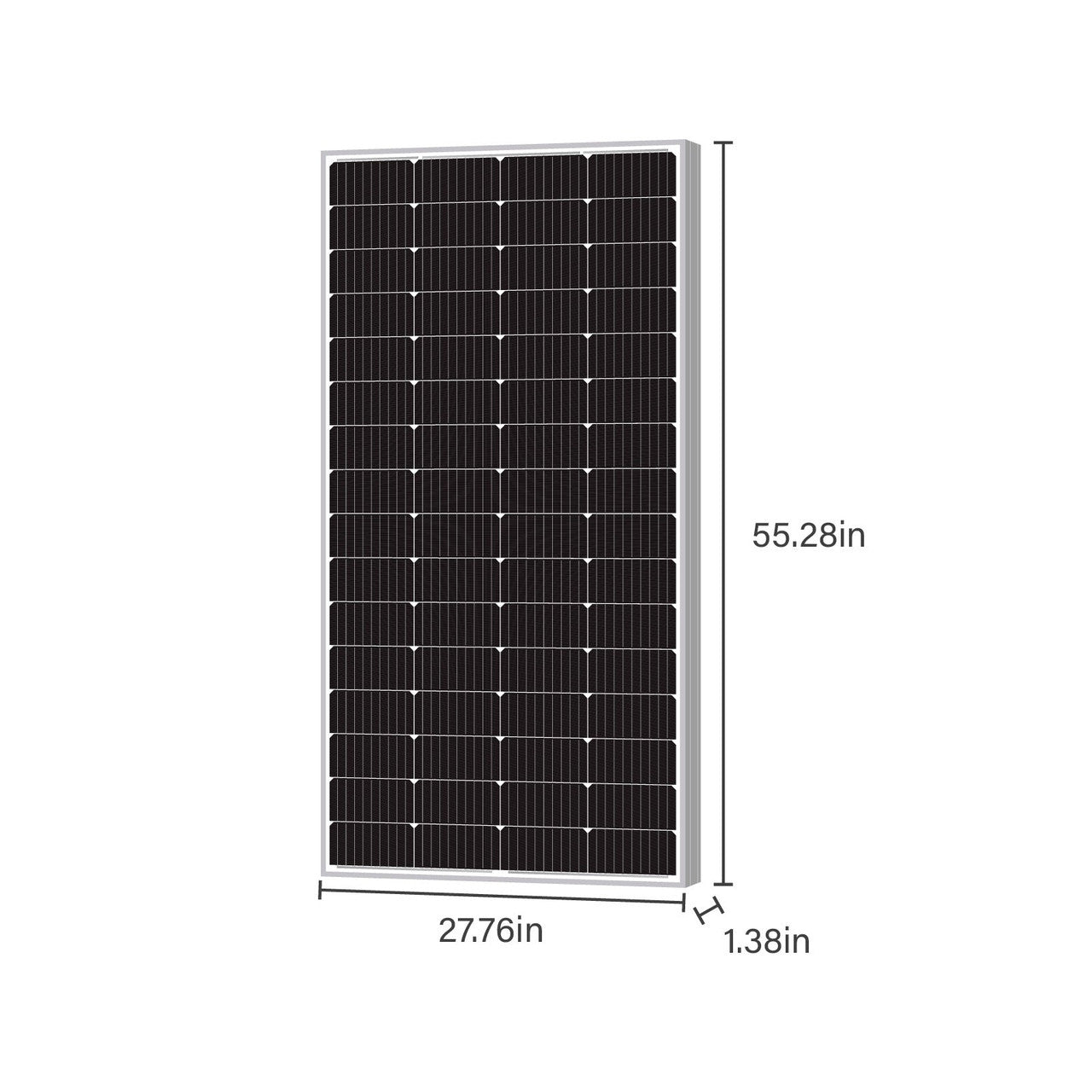NEWPOWA - 12V SOLAR PANEL - Unaka Gear Co.