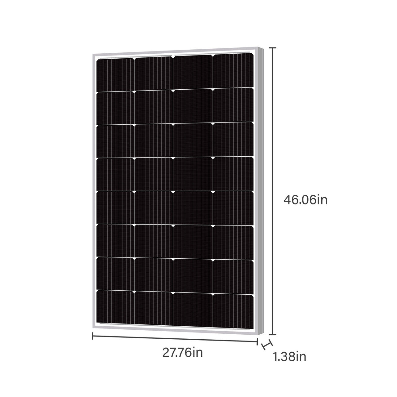 NEWPOWA - 12V SOLAR PANEL - Unaka Gear Co.