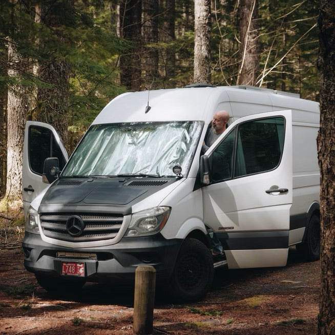 Ford Transit Reflective Front Windshield Cover