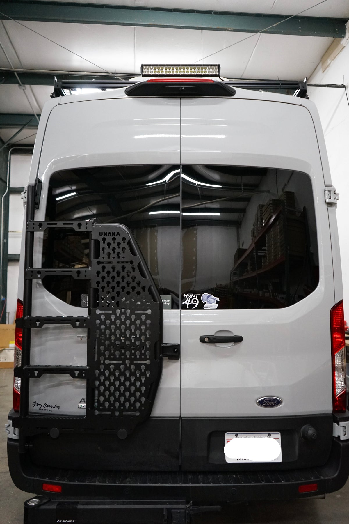 Transit - Rear Ladder System - Base Kit