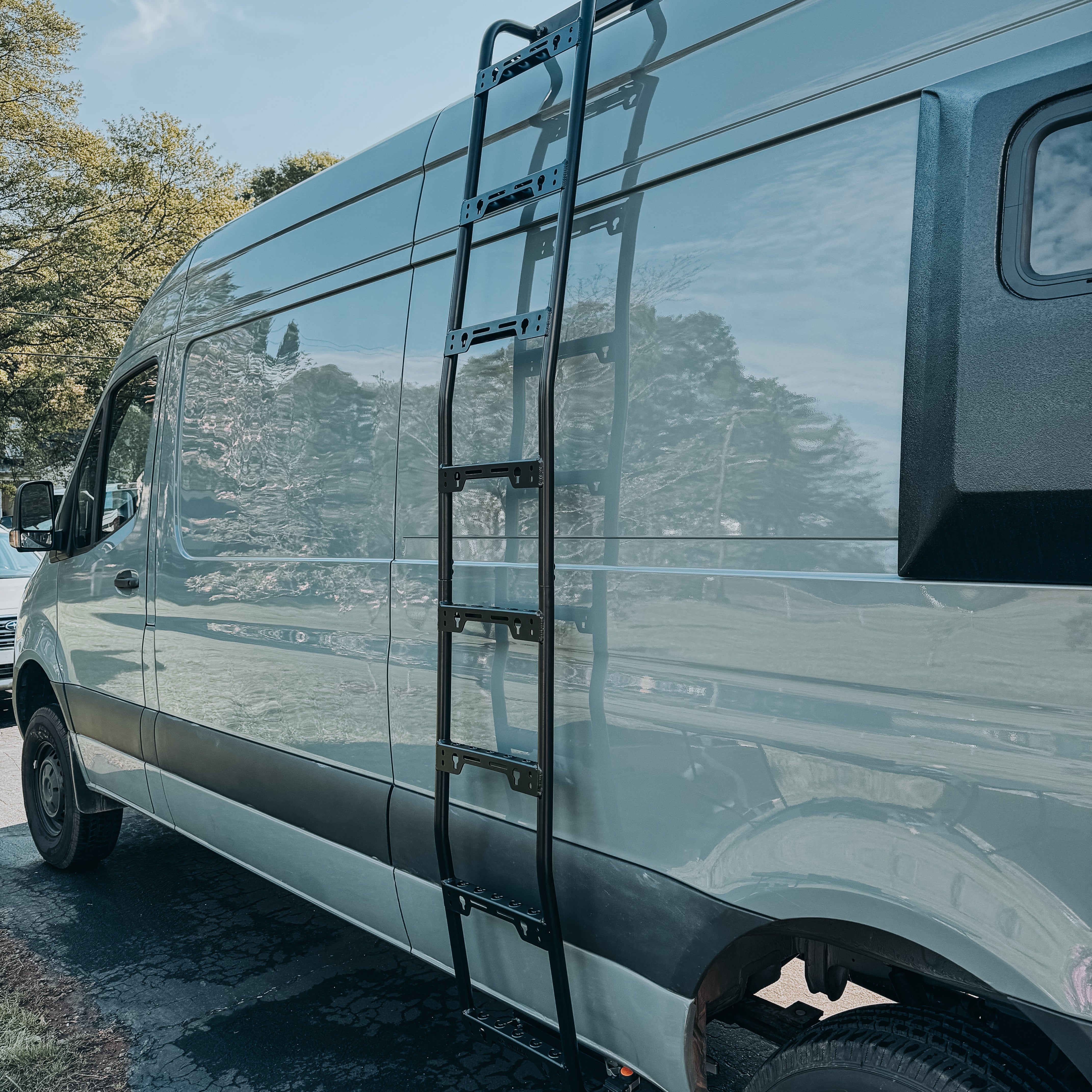 Pre-Order | Sprinter Side Mount Ladder V2 - Unaka Gear Co.