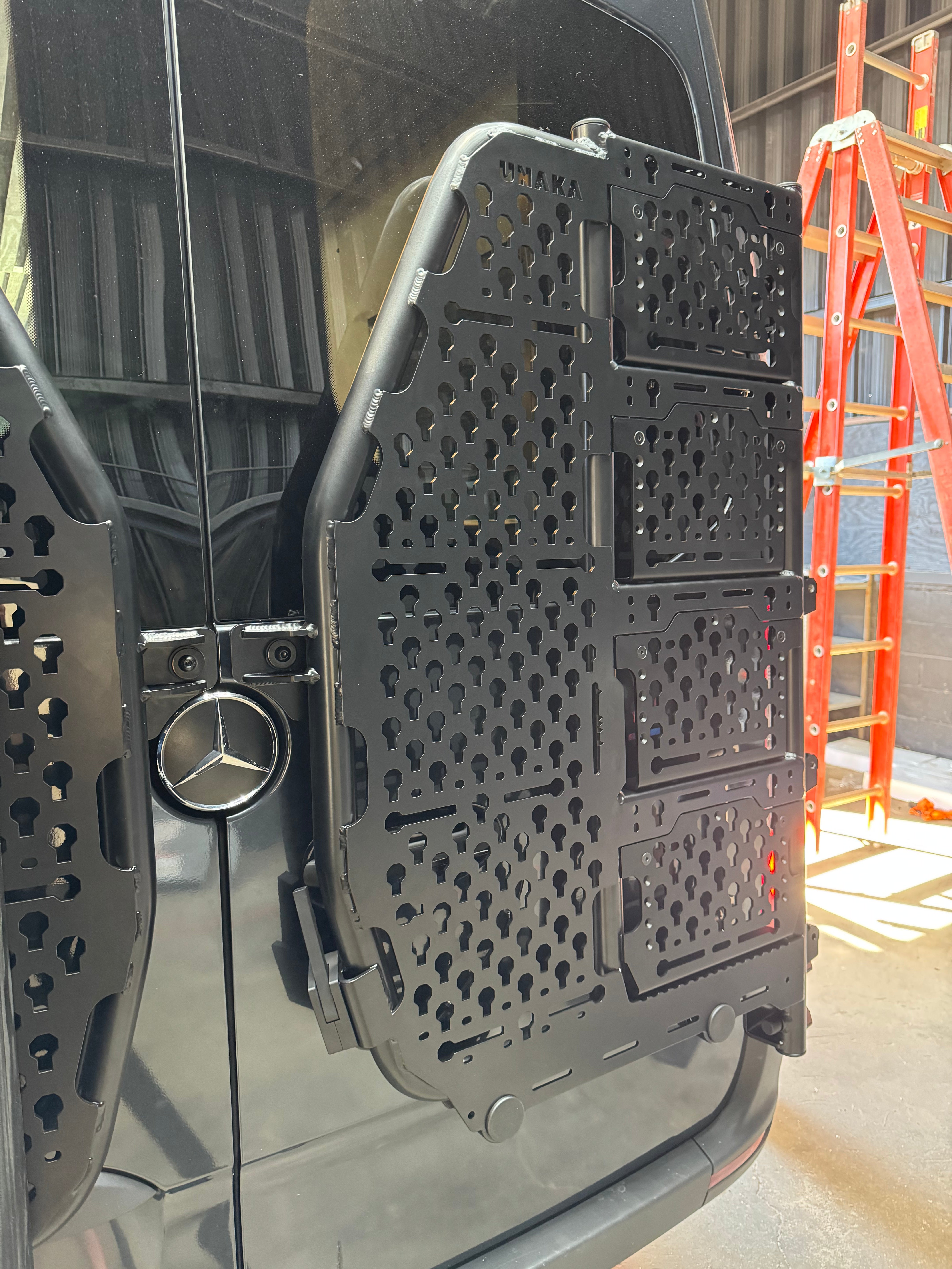 Coming Soon | Rear Ladder System - Molle Panels - Unaka Gear Co.