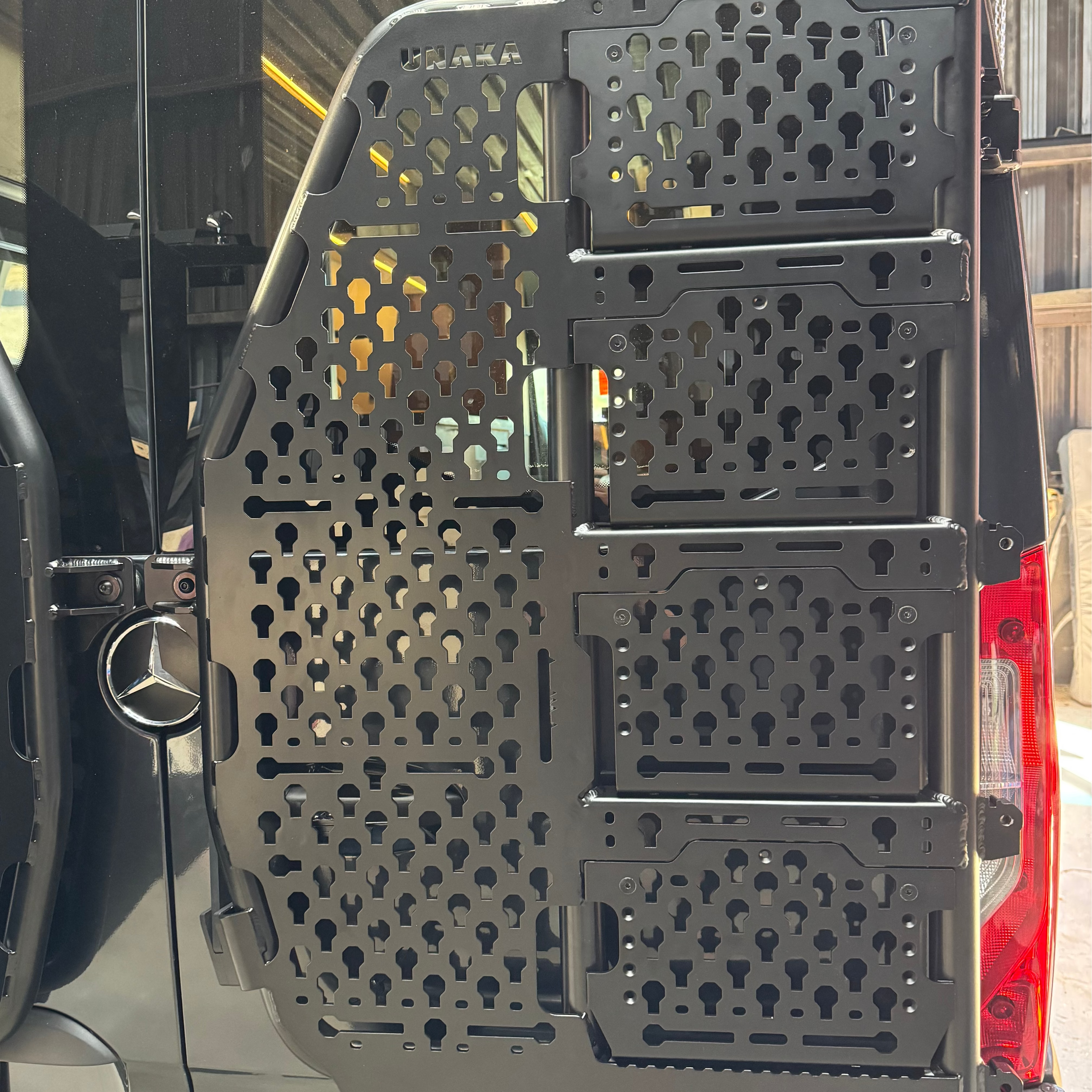 Coming Soon | Rear Ladder System - Molle Panels - Unaka Gear Co.