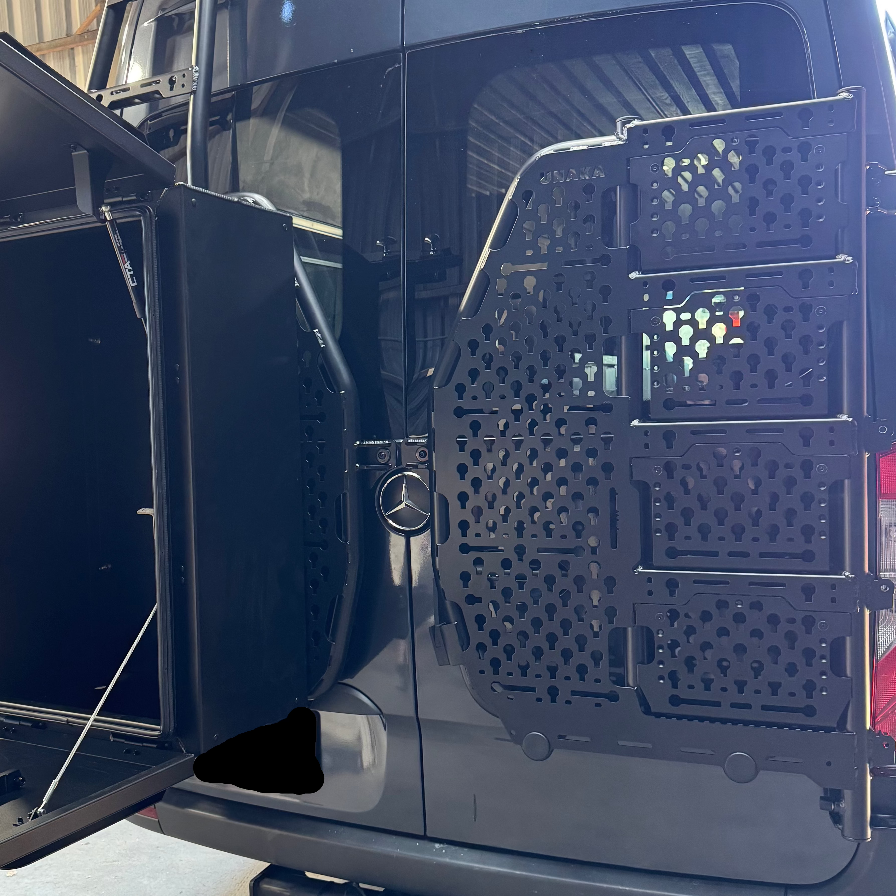 Coming Soon | Rear Ladder System - Molle Panels - Unaka Gear Co.