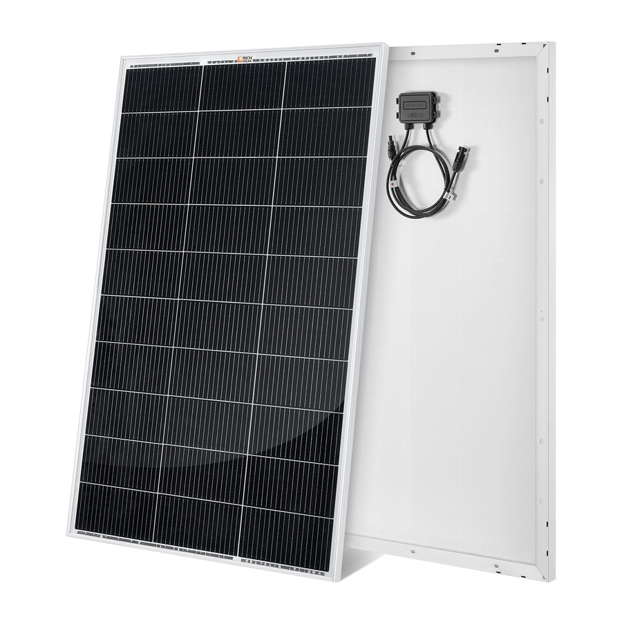 MEGA 150 | 150 Watt Solar Panel | Lightweight 12V Off-Grid Solar Panel for RVs, Cabins, Boats | 25-Year Output Warranty | UL Certified - Unaka Gear Co.