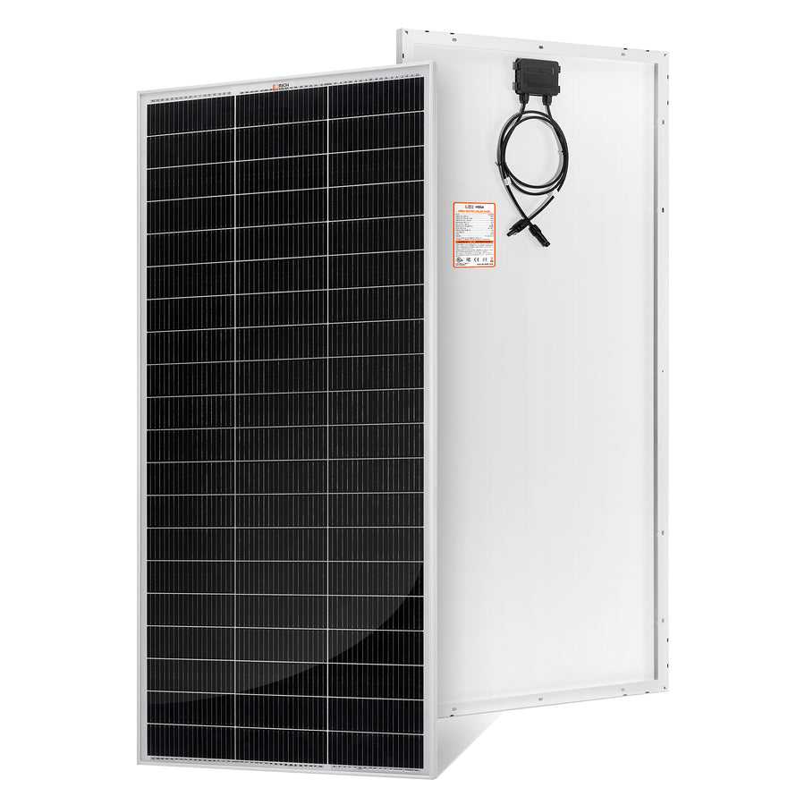 MEGA 200 PRO | 200 Watt 24 Volt Solar Panel | Premium 24V Off-Grid Solar Panel for RVs, Trailers, Cabins | 25-Year Output Warranty | UL Certified - Unaka Gear Co.