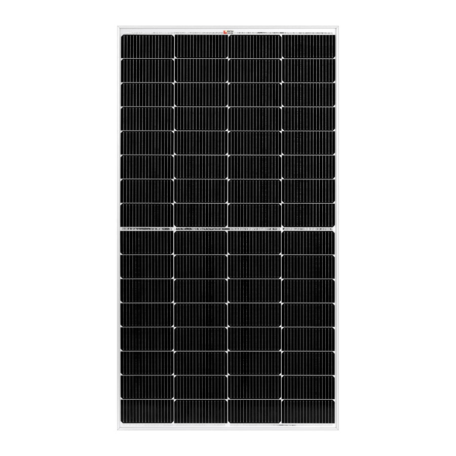MEGA 220 | 220 Watt Solar Panel | Premium 12V Off-Grid Solar Panel for RVs, Cabins, Boats | 25-Year Output Warranty | UL Certified