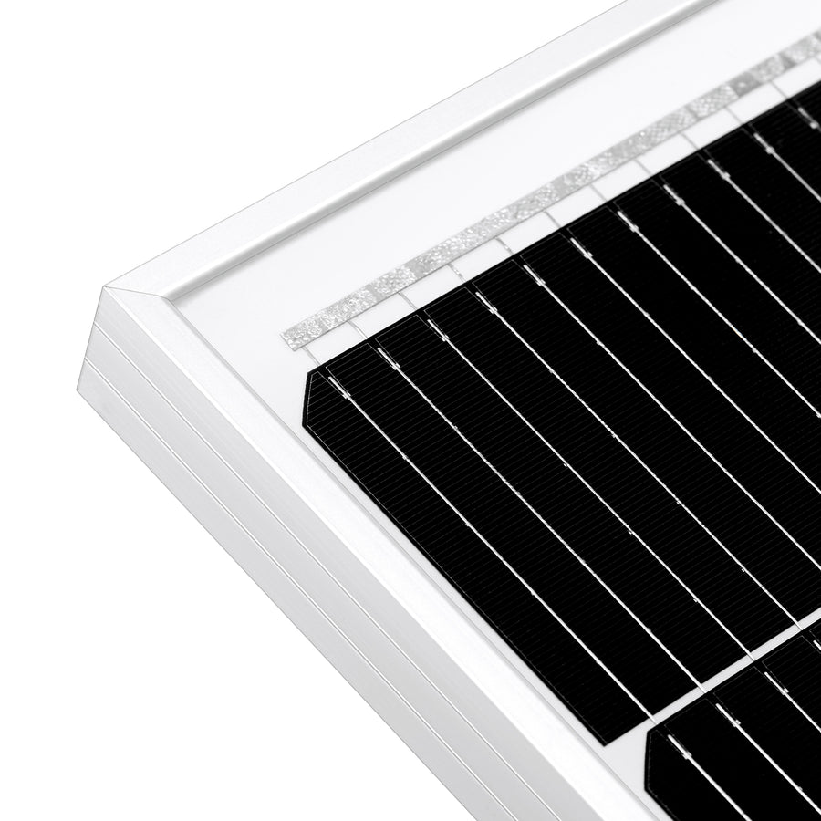 MEGA 220 | 220 Watt Solar Panel | Premium 12V Off-Grid Solar Panel for RVs, Cabins, Boats | 25-Year Output Warranty | UL Certified