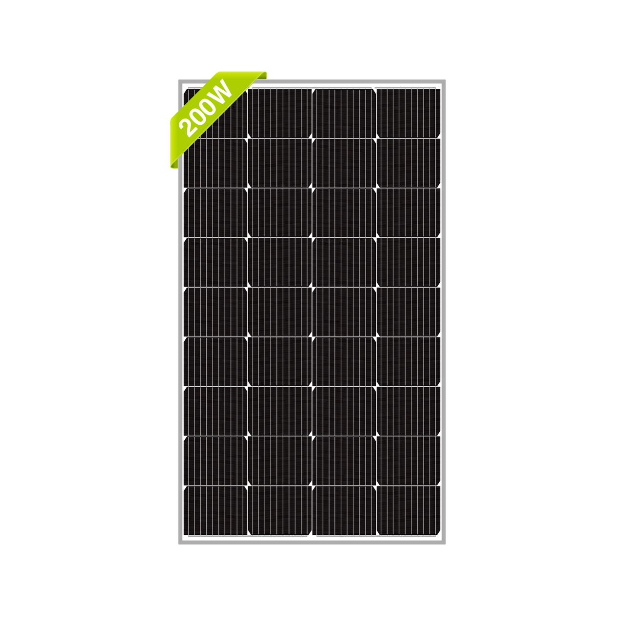 200W 12V Monocrystalline Solar Panel - Unaka Gear Co.