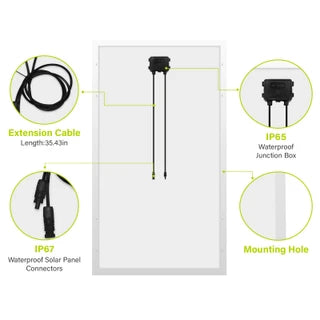 200W 24V Monocrystalline Solar Panel