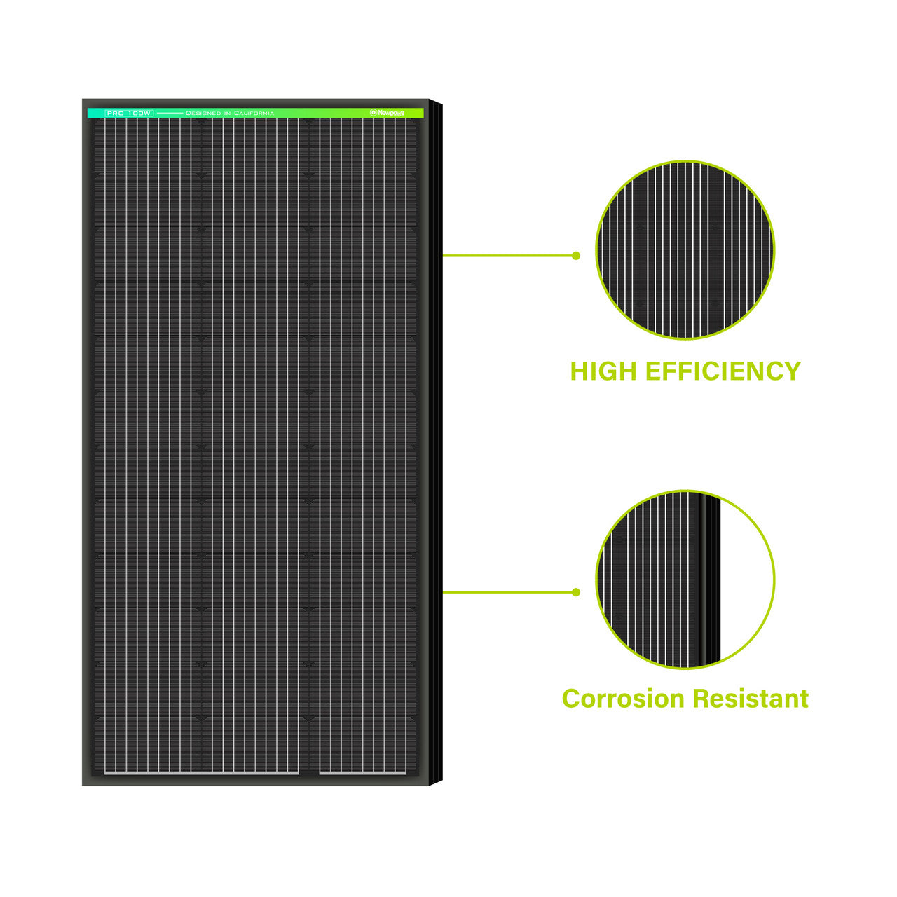 NEWPOWA - 12V PRO SOLAR PANEL - Unaka Gear Co.