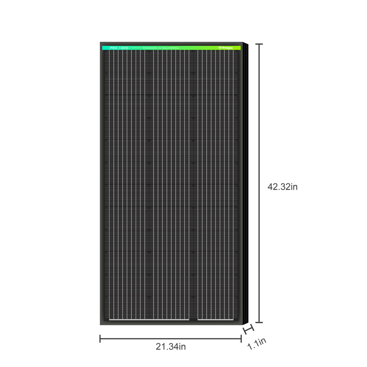 NEWPOWA - 12V PRO SOLAR PANEL - Unaka Gear Co.
