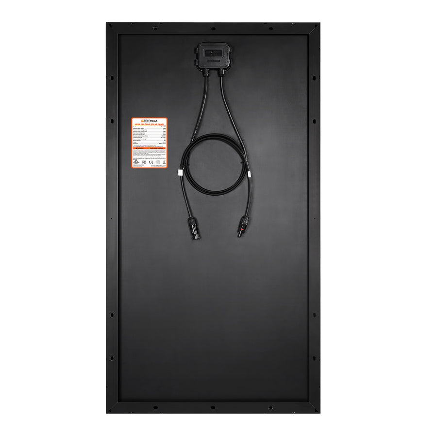 MEGA 100 | 100 Watt Solar Panel | Premier 12V Off-Grid Solar Panel for Vans, Campers, Boats | 25-Year Output Warranty | UL Certified - Unaka Gear Co.