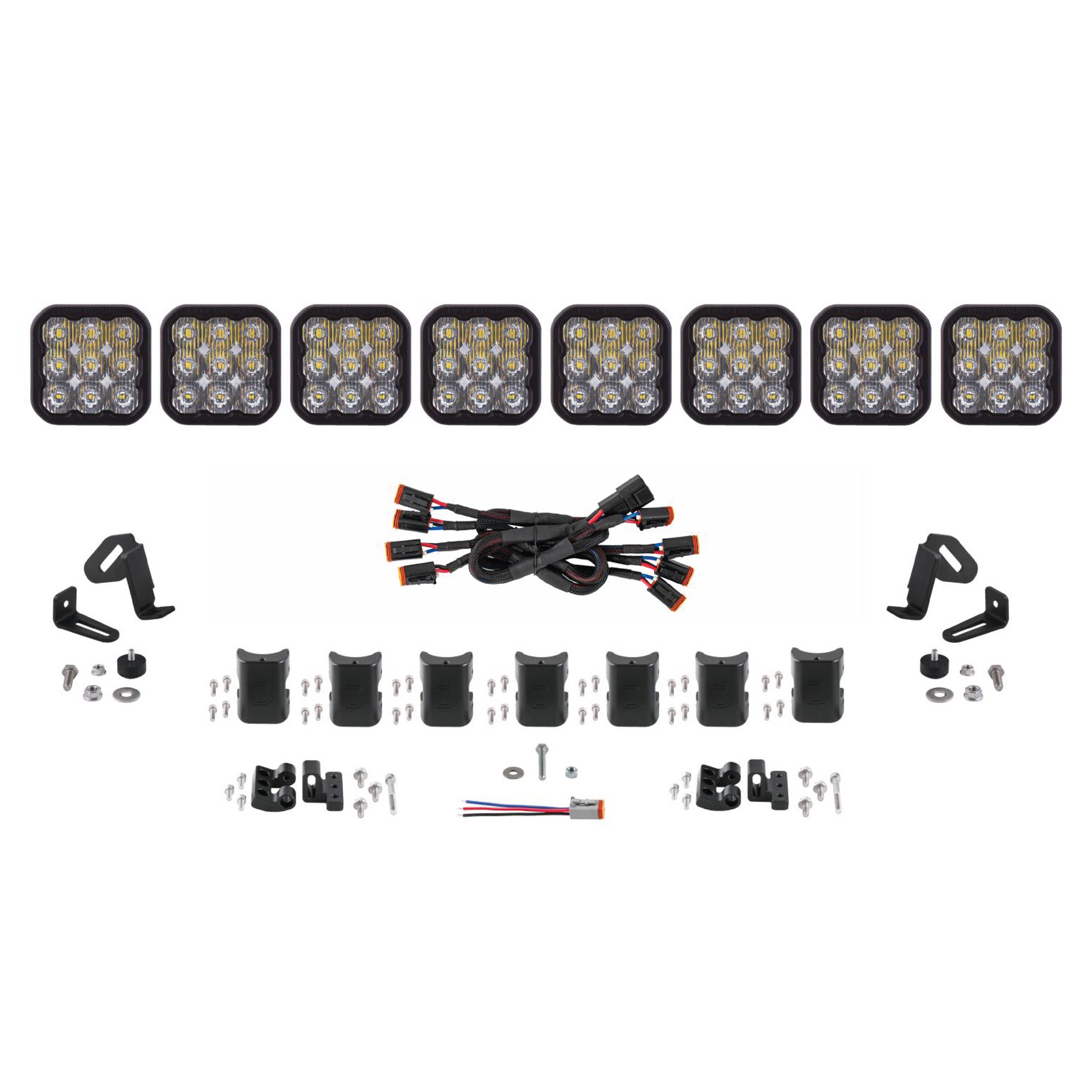 DIODE DYNAMICS SS5 CROSSLINK 8-POD LED LIGHT BAR - Unaka Gear Co.