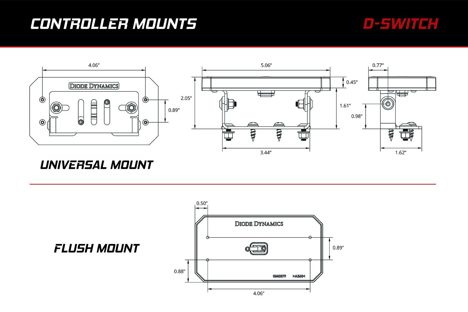 D-Switch 8-Channel Switch Panel - Unaka Gear Co.
