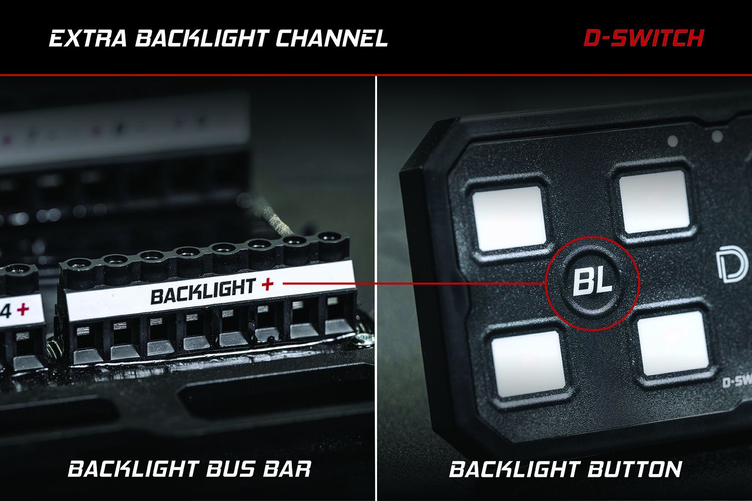 D-Switch 8-Channel Switch Panel - Unaka Gear Co.