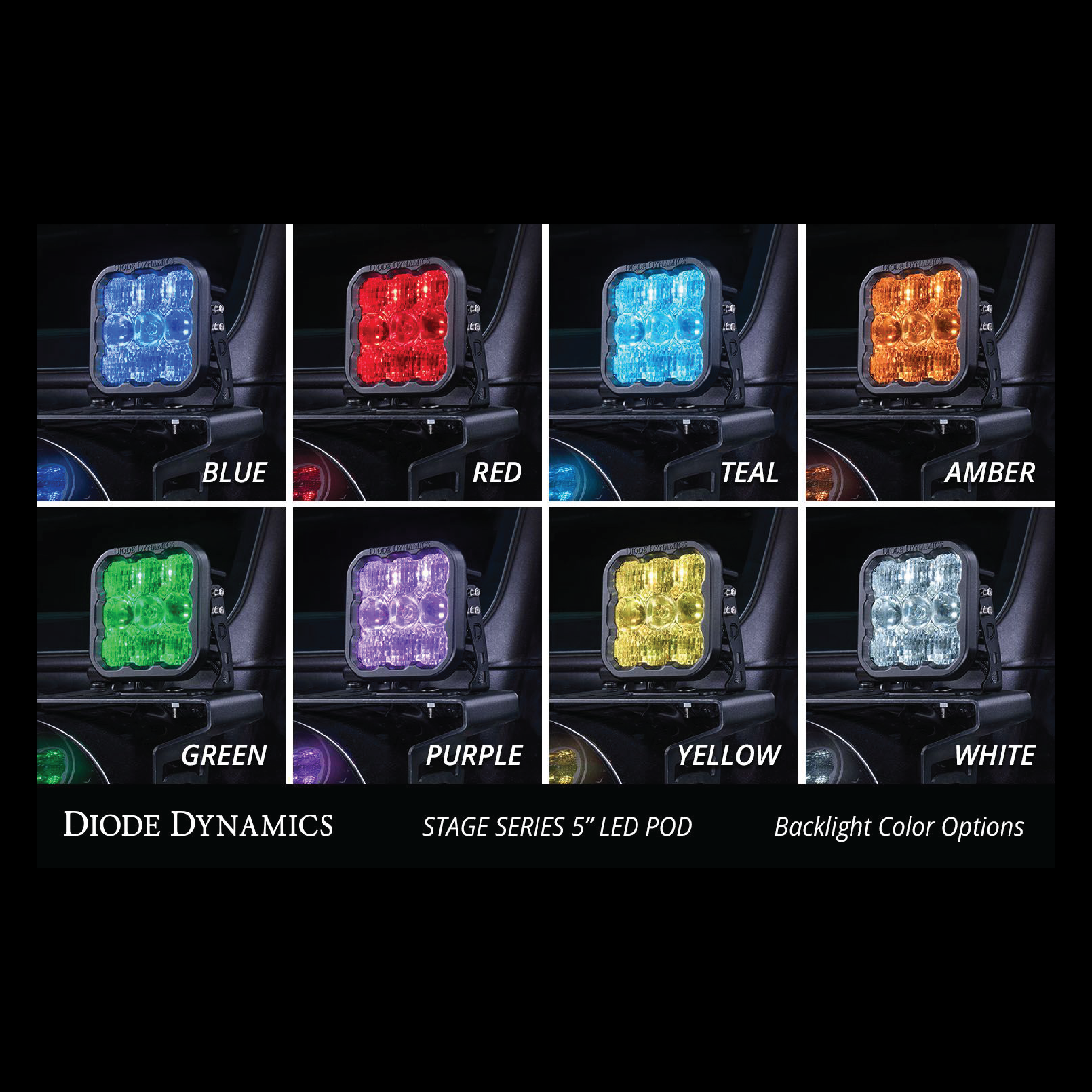 DIODE DYNAMICS SS5 CROSSLINK 8-POD LED LIGHT BAR - Unaka Gear Co.