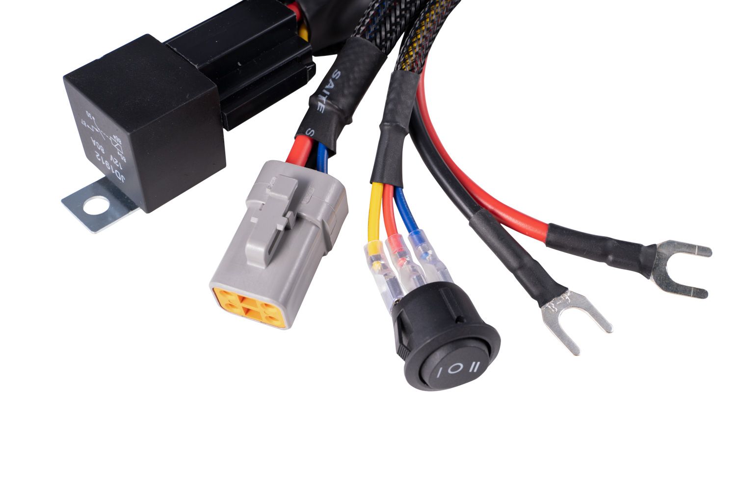 DIODE DYNAMICS ULTRA HEAVY DUTY SINGLE OUTPUT 4-PIN WIRING HARNESS - Unaka Gear Co.