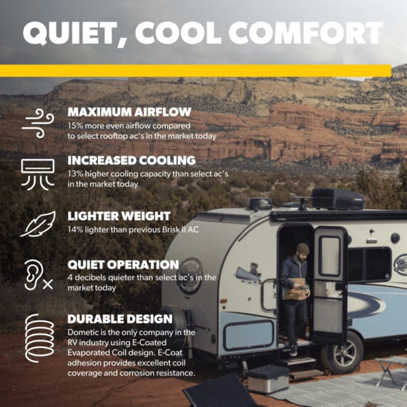 Dometic Freshjet 3 - Rooftop Air Conditioner - 135000 btu - FLASH SALE - Unaka Gear Co.