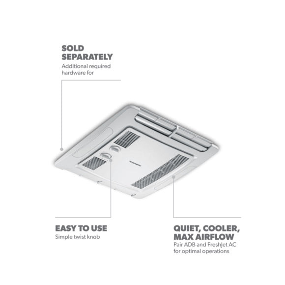 Dometic Freshjet 3 - Rooftop Air Conditioner - 135000 btu - FLASH SALE - Unaka Gear Co.