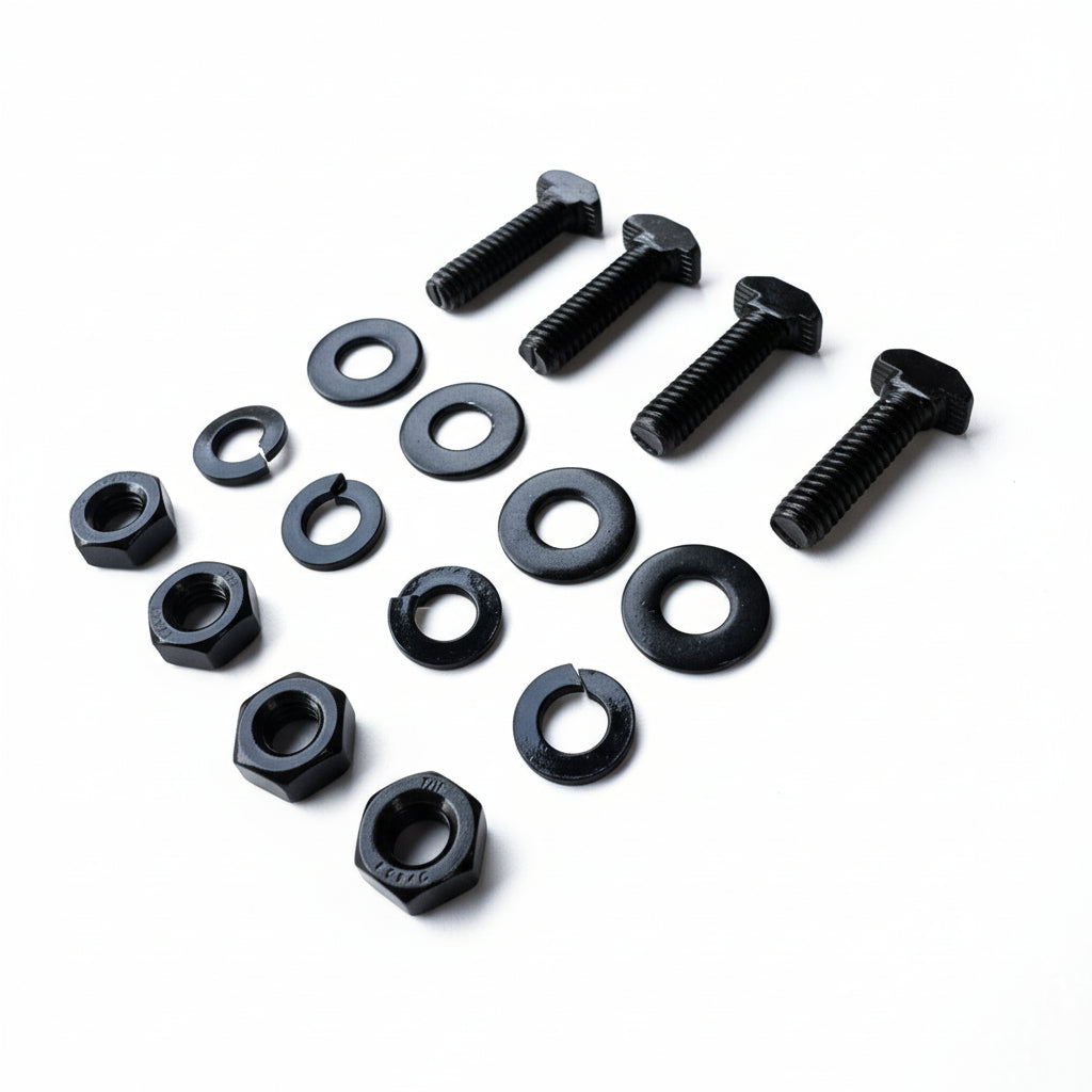 Drop in T-Slot Hammer Head Stud Bolt Kit, Set of 4 - Unaka Gear Co.