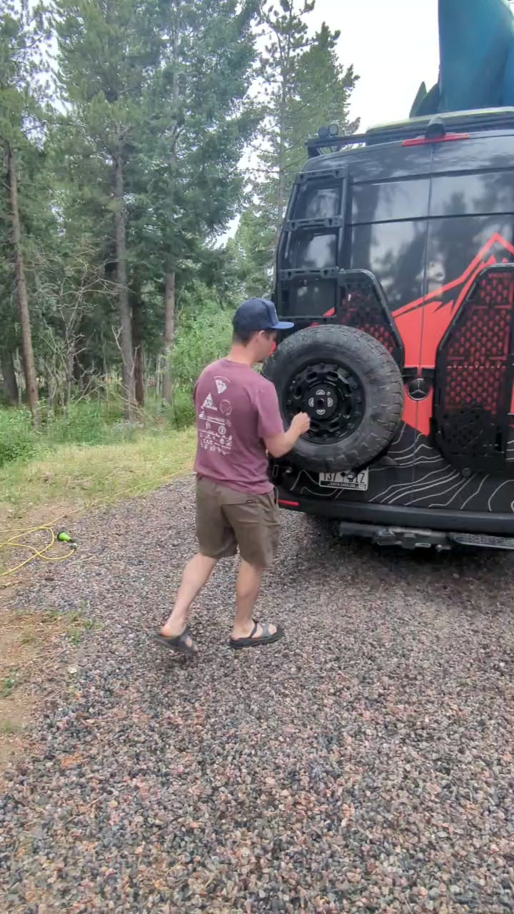 Pre-Order | Rear Ladder System - Tire Carrier