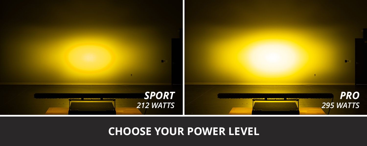 SS50 Yellow LED Light Bar (one) - Unaka Gear Co.