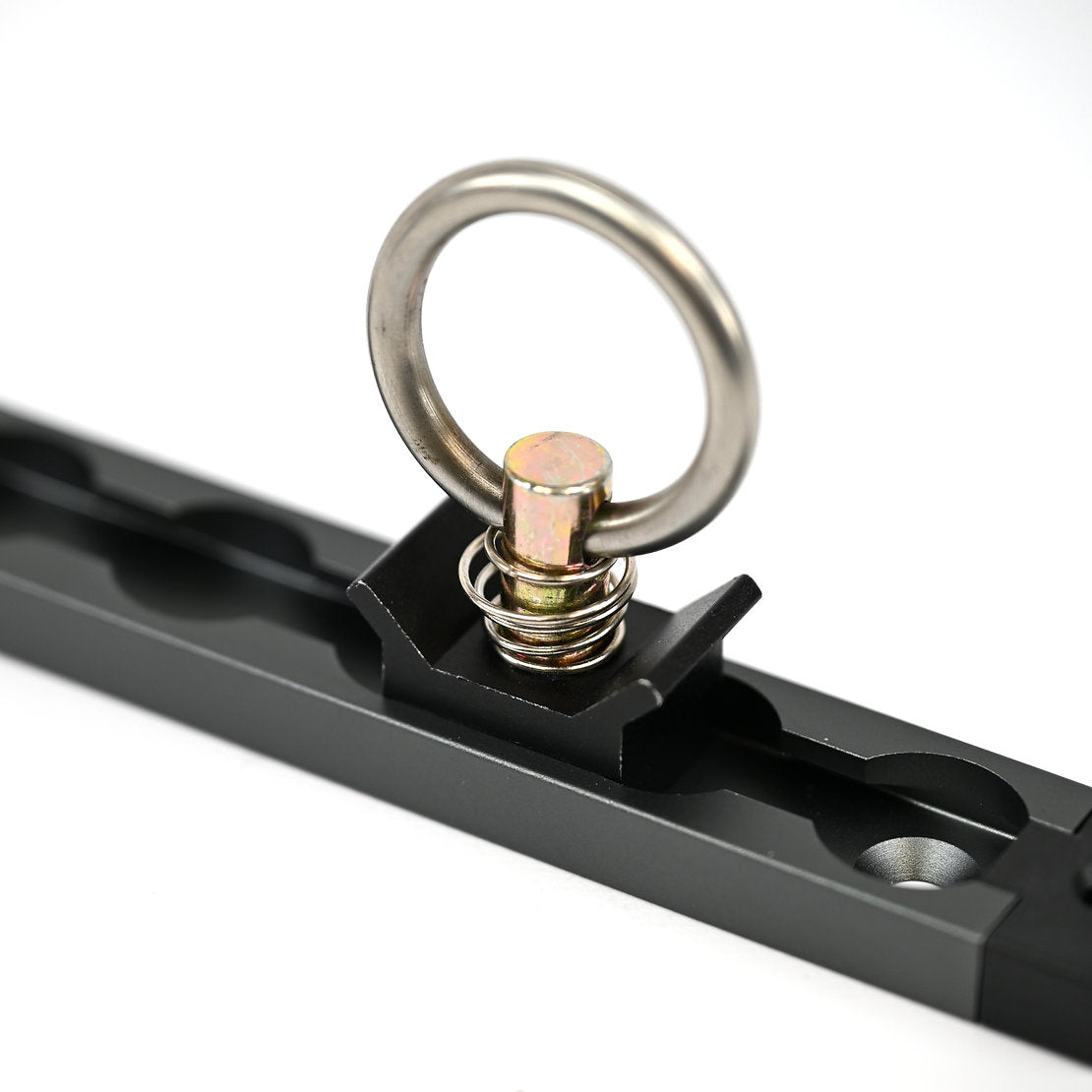 VENTURE L-TRACK ADJUSTABLE SINGLE STUD WITH STAINLESS STEEL RING - Unaka Gear Co.