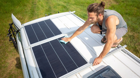 How To Install a Solar Panel Onto Your Camper Van