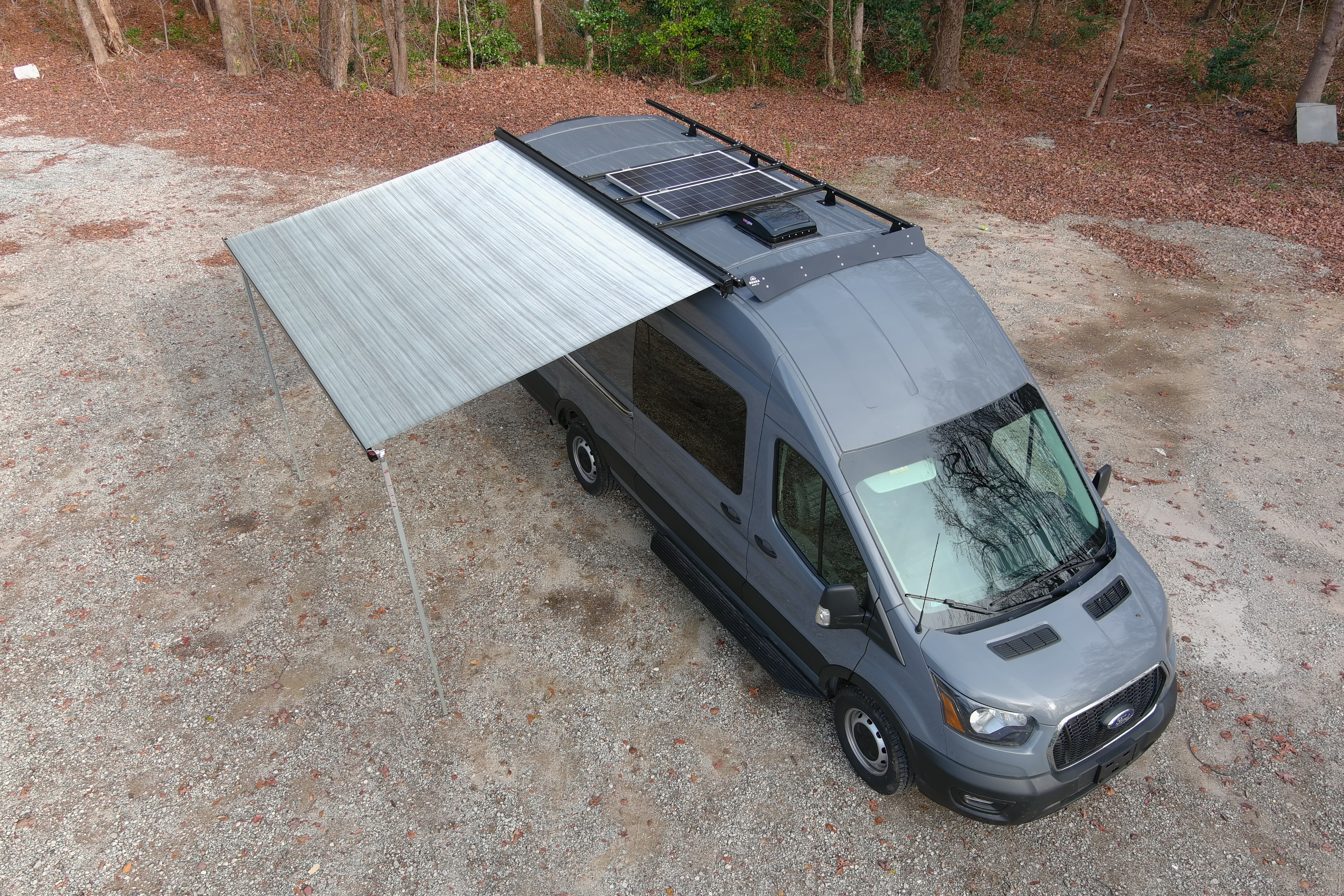 Ford Transit Example Roof Rack Layouts