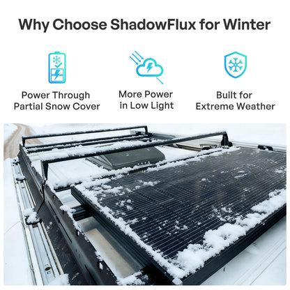 Renogy - Solar Panels - ShadowFlux 120W/200W N-Type Anti-Shading Solar Panel