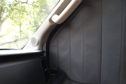 FORD Transit Front Door Window Covers (Pair)