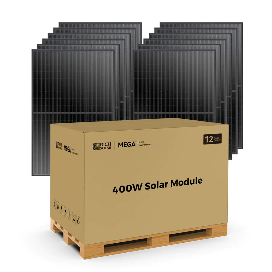 Rich Solar MEGA 400 Watt Monocrystalline Solar Panel - Pallet