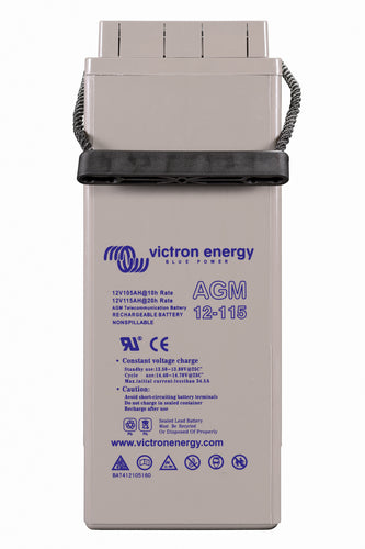 Victron 12V/115Ah AGM Telecomm Batt. (M8) [BAT412105164]