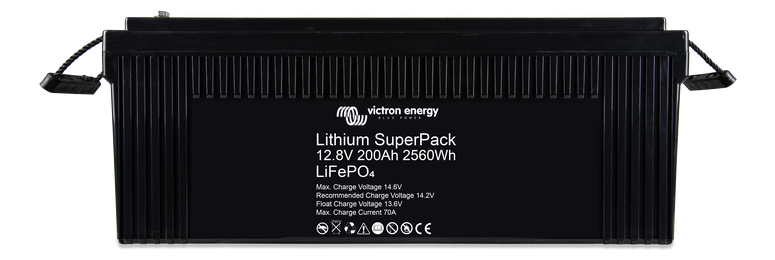 Load image into Gallery viewer, Victron Lithium Super Pack 12.8V / 200ah (M8) [BAT512120705]
