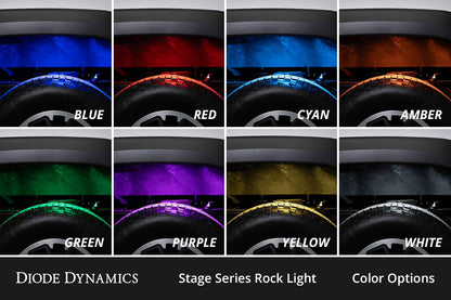 Stage Series RGBW LED Rock Light Kit (4-pack) - Unaka Gear Co.