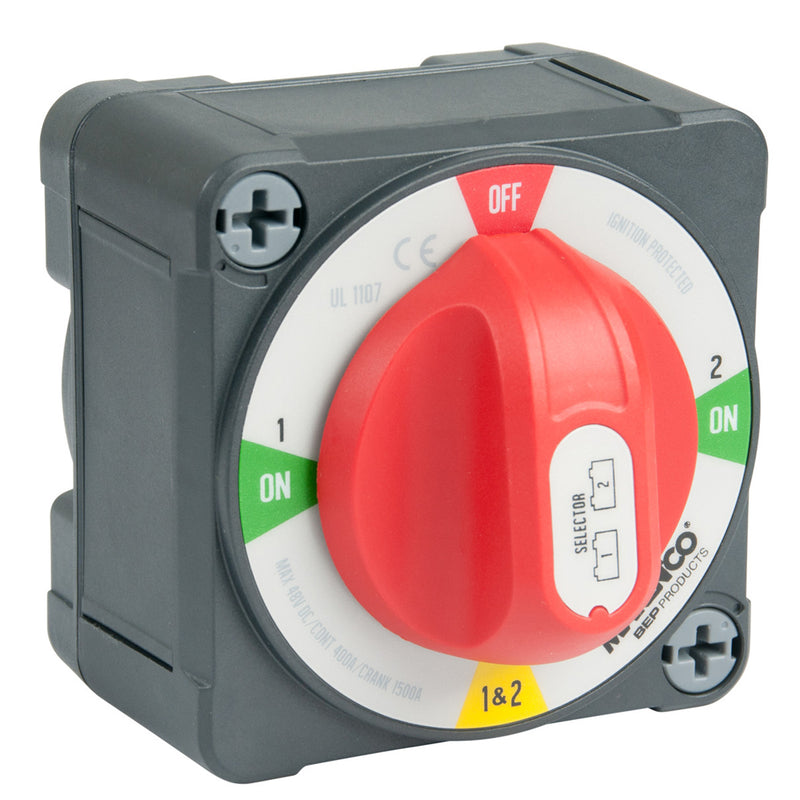 Load image into Gallery viewer, BEP Pro Installer 400A EZ-Mount Battery Selector Switch (1-2-Both-Off) [771-S-EZ]
