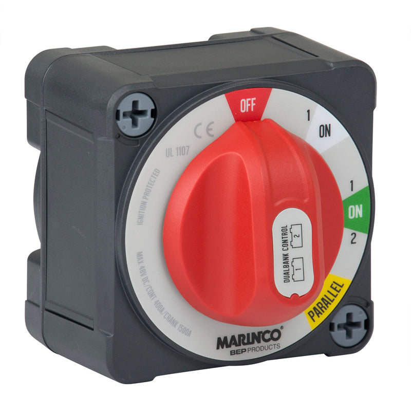 Load image into Gallery viewer, BEP Pro Installer 400a EZ-Mount Dual Bank Control Battery Switch - MC10 [772-DBC-EZ]
