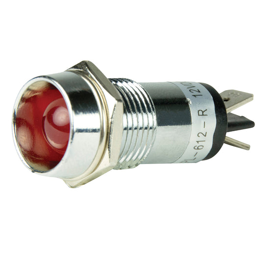 BEP LED Pilot Indicator Light - 12V - Red [1001104]