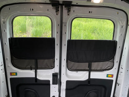 Van Essential FORD Transit Rear Door Window Covers (Pair)