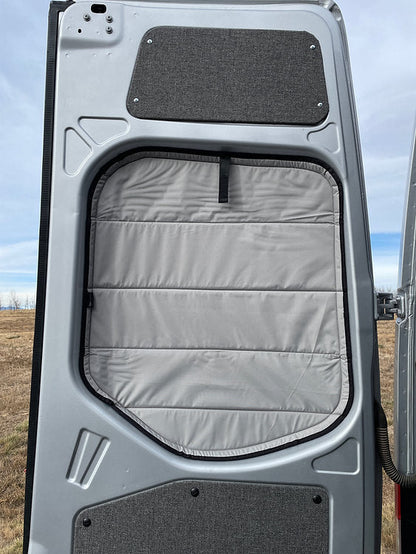 MERCEDES SPRINTER REAR DOOR WINDOW COVERS (PAIR)