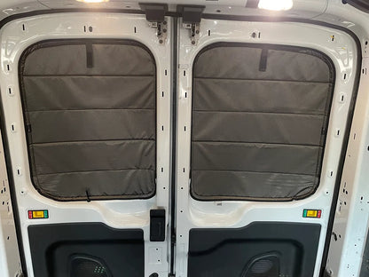 Van Essential FORD Transit Rear Door Window Covers (Pair)