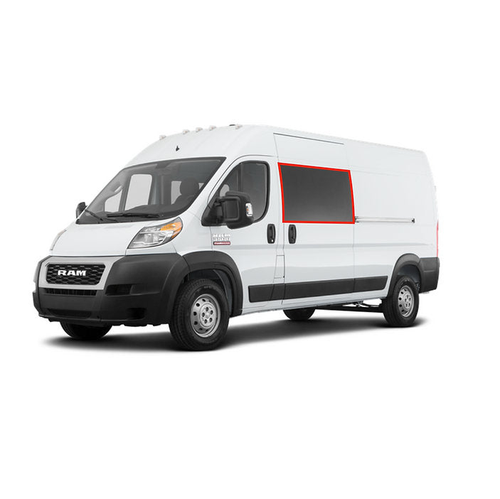 Load image into Gallery viewer, Van Essential RAM Promaster Crew Window Cover (Bare Metal Frame)

