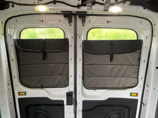 Van Essential FORD Transit Rear Door Window Covers (Pair)