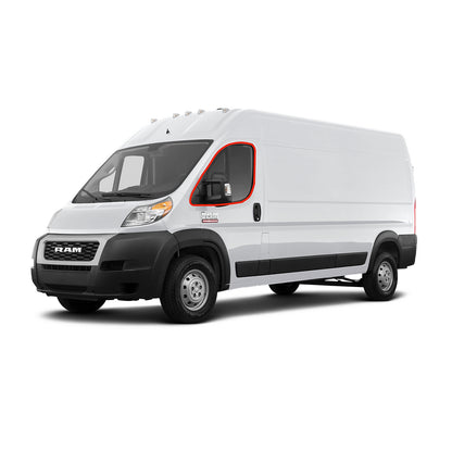 Van Essential RAM Promaster Front Door Window Covers (Pair)