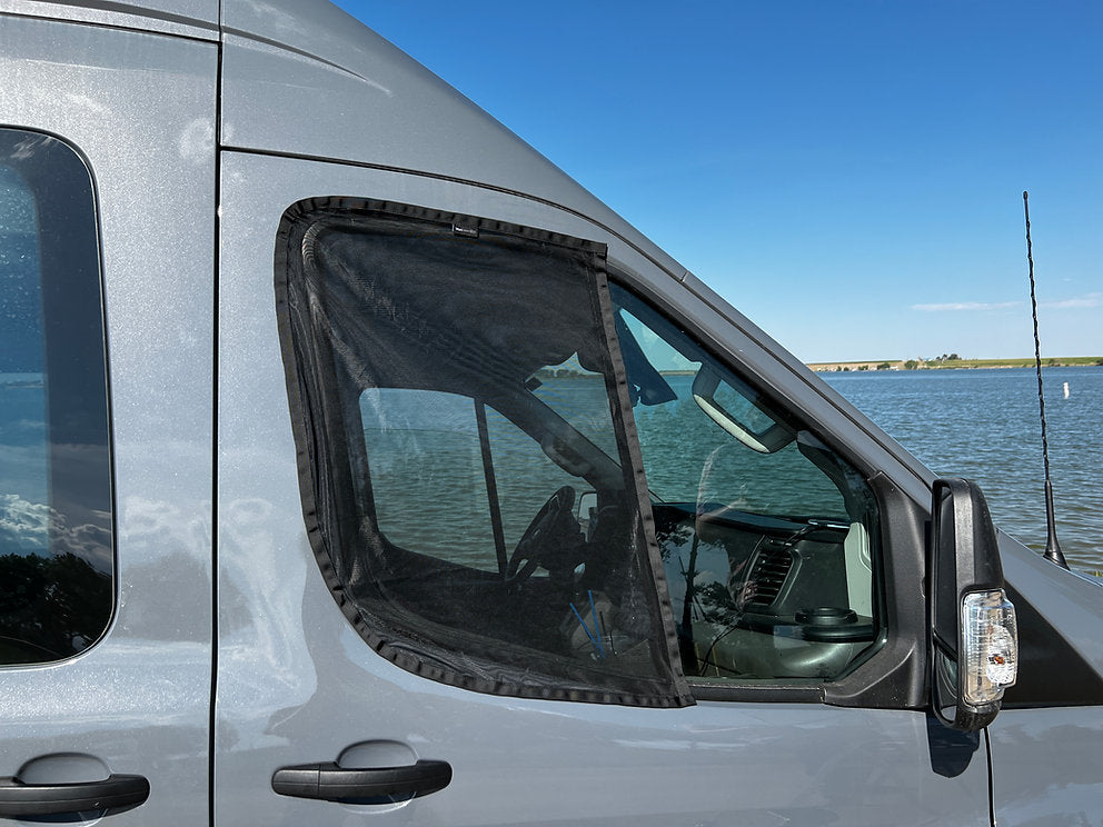 Van Essential - Ford Transit Bug Screen - Front Door (Pair)