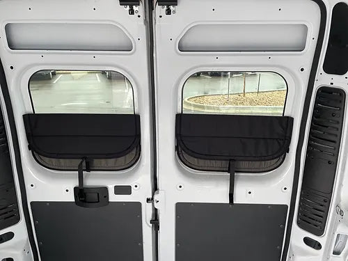 Van Essential RAM Promaster Rear Door Window Covers (Pair)