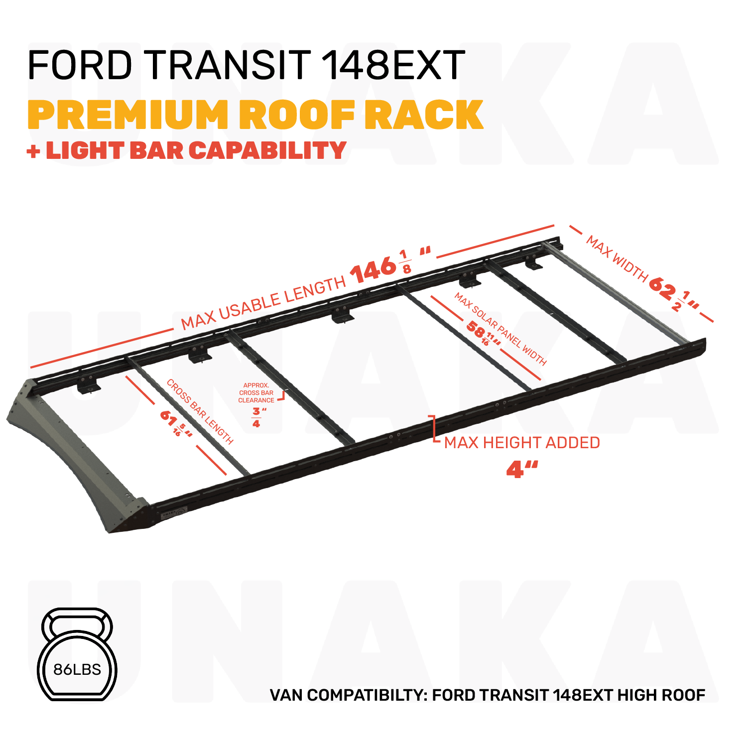 FORD TRANSIT ROOF RACK