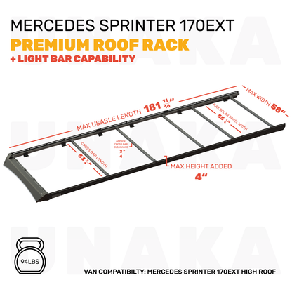 MERCEDES SPRINTER ROOF RACK